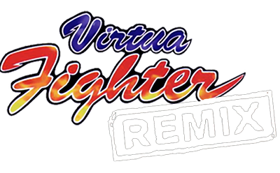 Virtua Fighter Remix title screen for Sega Saturn